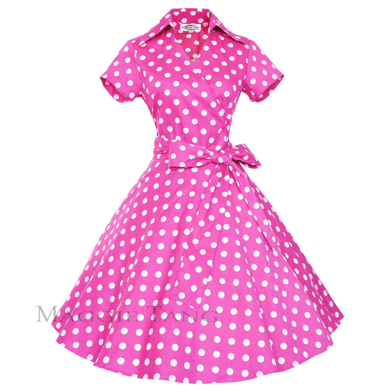 pink polka dot dress – Just Mikki Tiamo