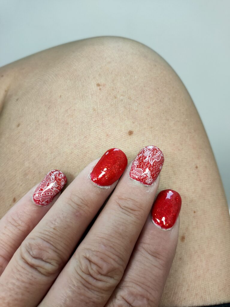 New Red Nails