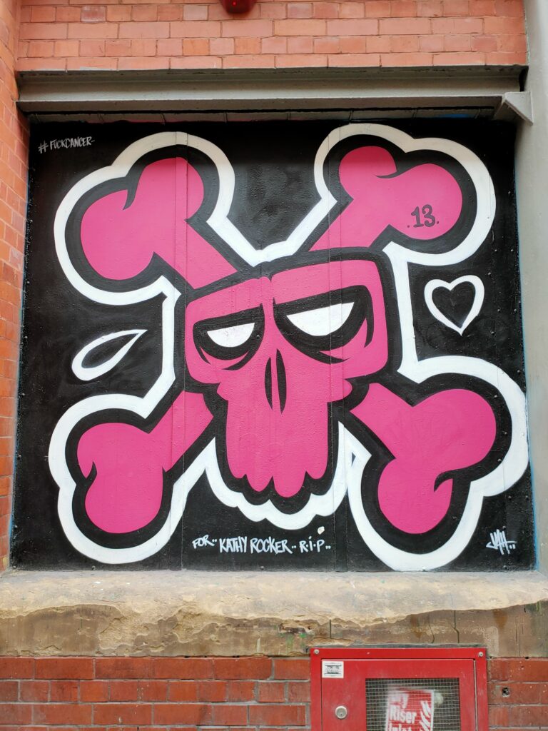 Mikkis Manchester street graffiti locations