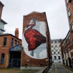 the red lady mural, Serenity