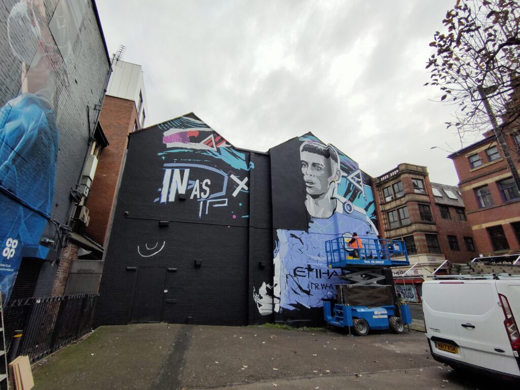 Manchester City Mural