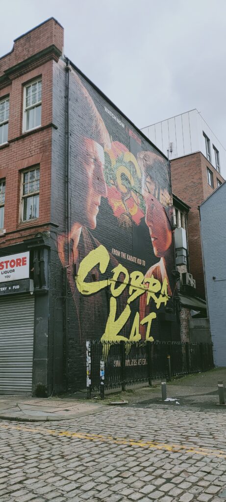 Cobra Kai Mural, Northern Quarter, Manchester