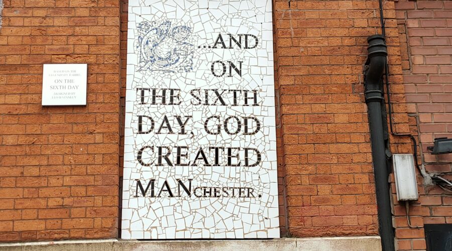 On the sixth day god created Manchester Mosaic - Official website of