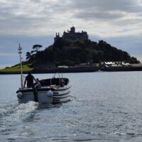 Ferry Boat at Marazion to St Michael's Mount