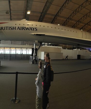 Concorde G-BOAC at Manchester Airport Viewing Park