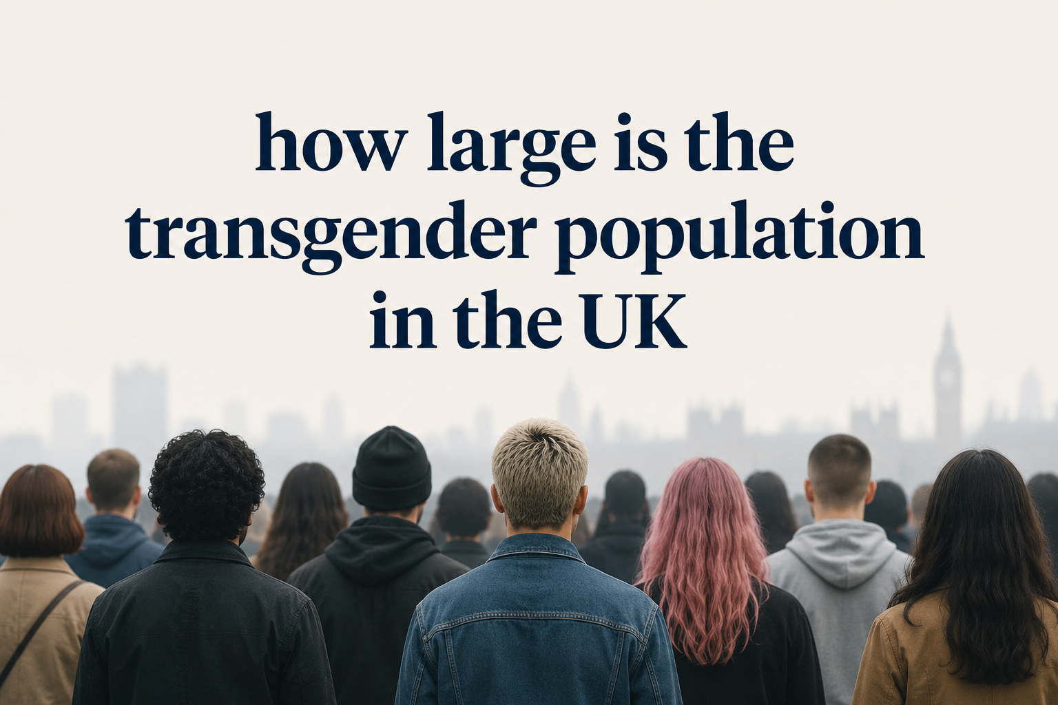 how large is the transgender population in the UK